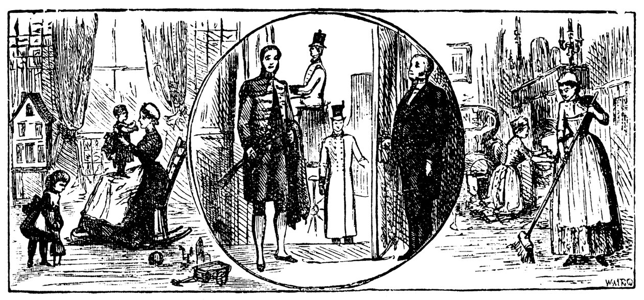 Servitori domestici, 1901 da Unbekannt