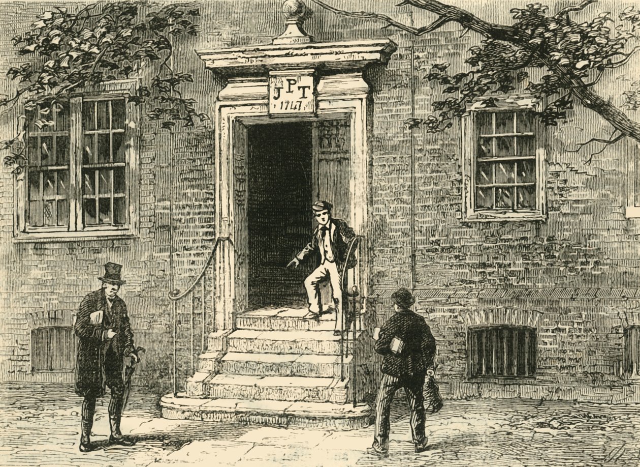 Porta in Staples Inn, c1872 da Unbekannt