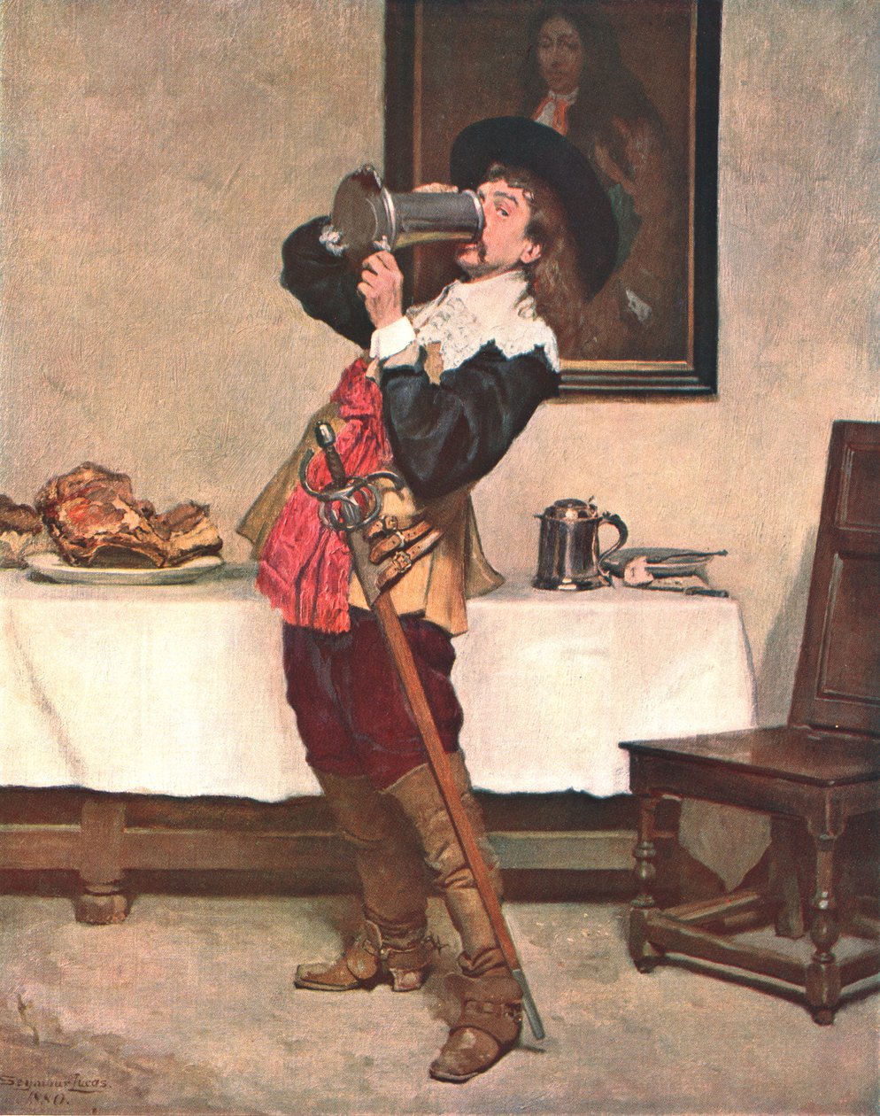 Fino alla feccia, 1880, c1902 da Unbekannt