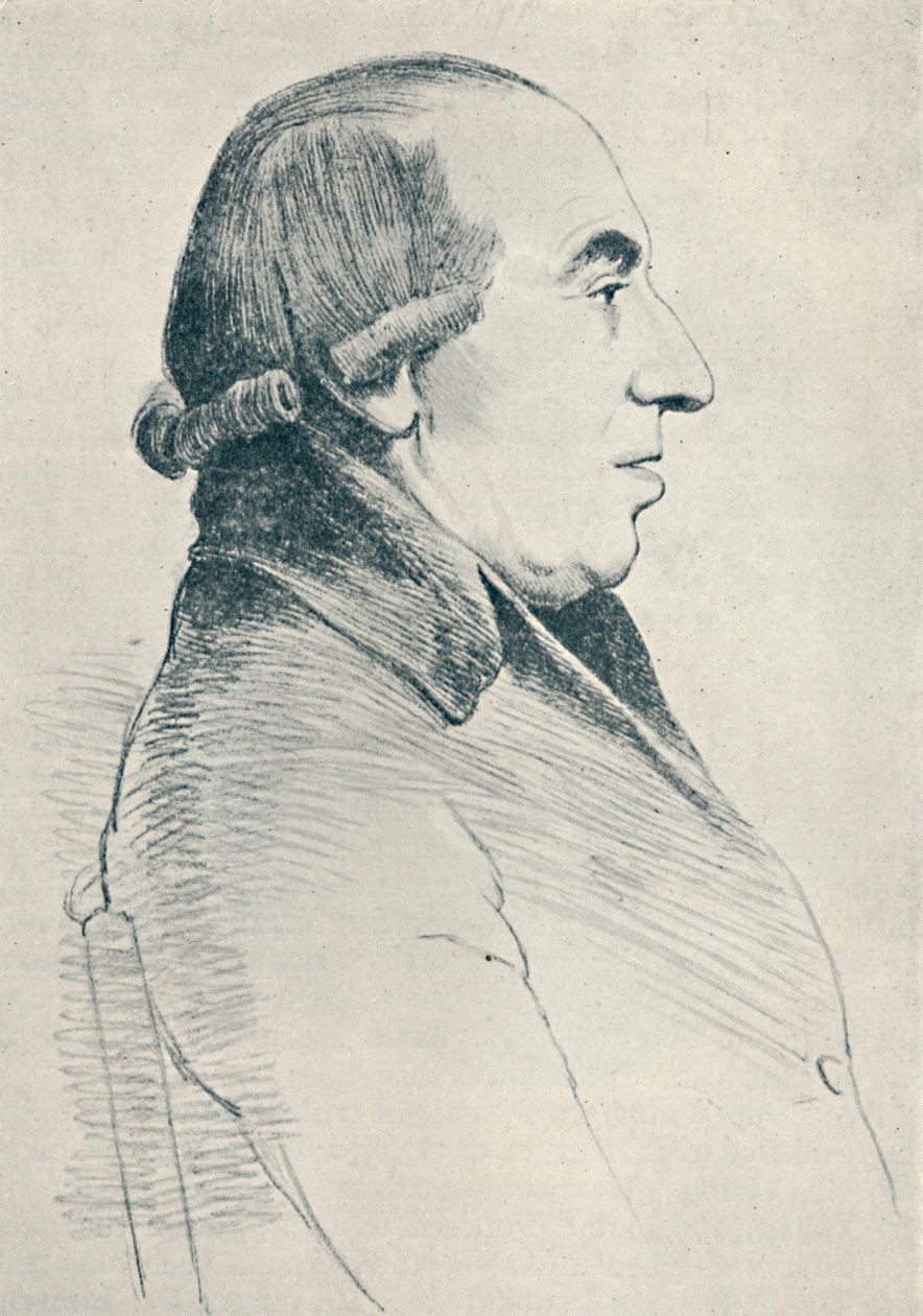 Dr. Thomas Barnard nato nel 1728, morto nel 1806, 1907 da Unbekannt