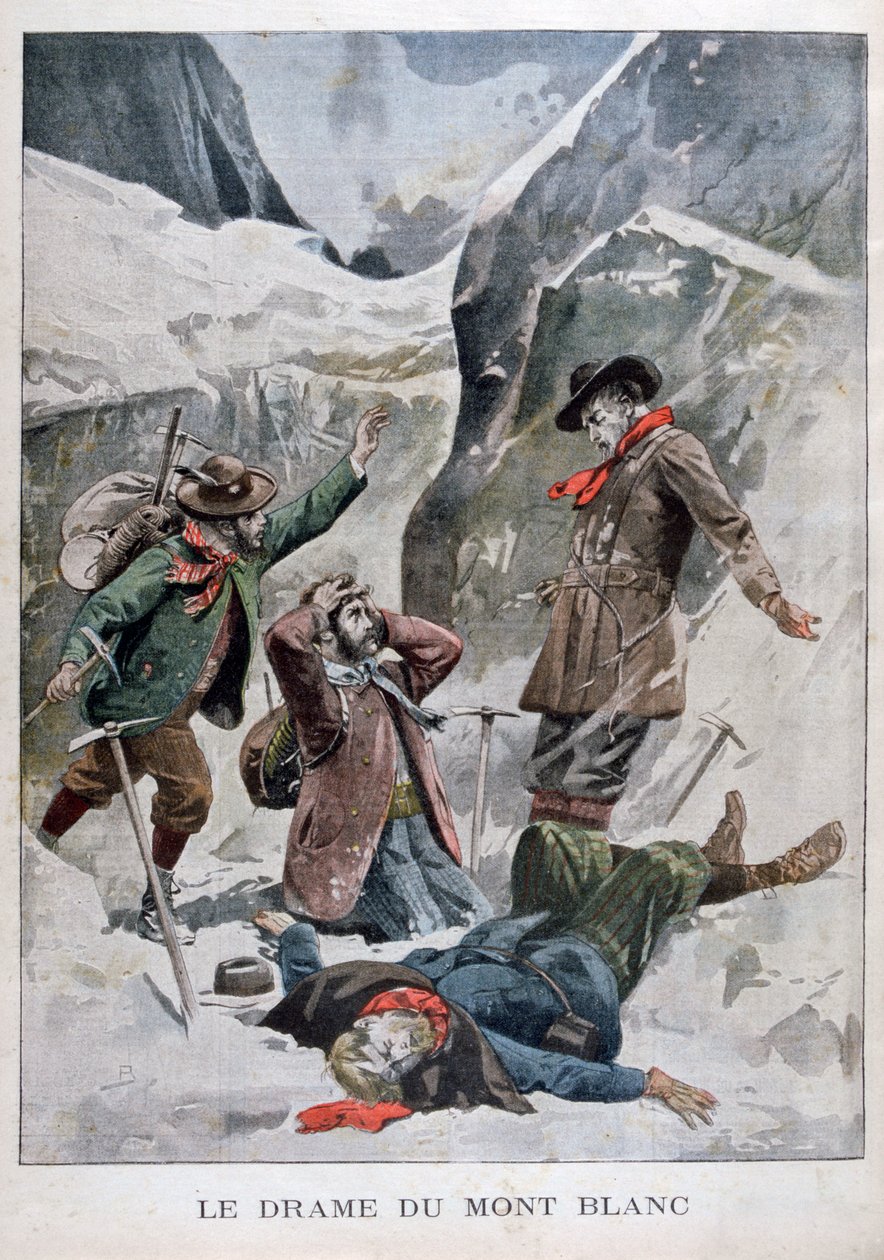 Dramma sul Monte Bianco, Alpi da Unbekannt