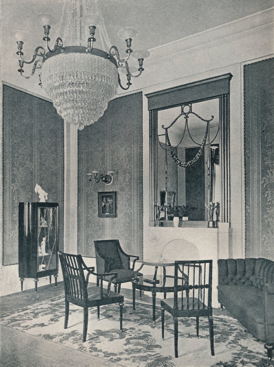 Salotto, c1911 da Unbekannt