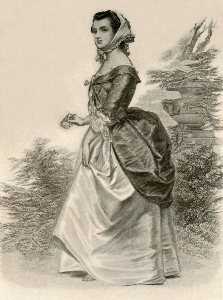 Abito di una giovane signora della Virginia, c1775, 1937 da Unbekannt