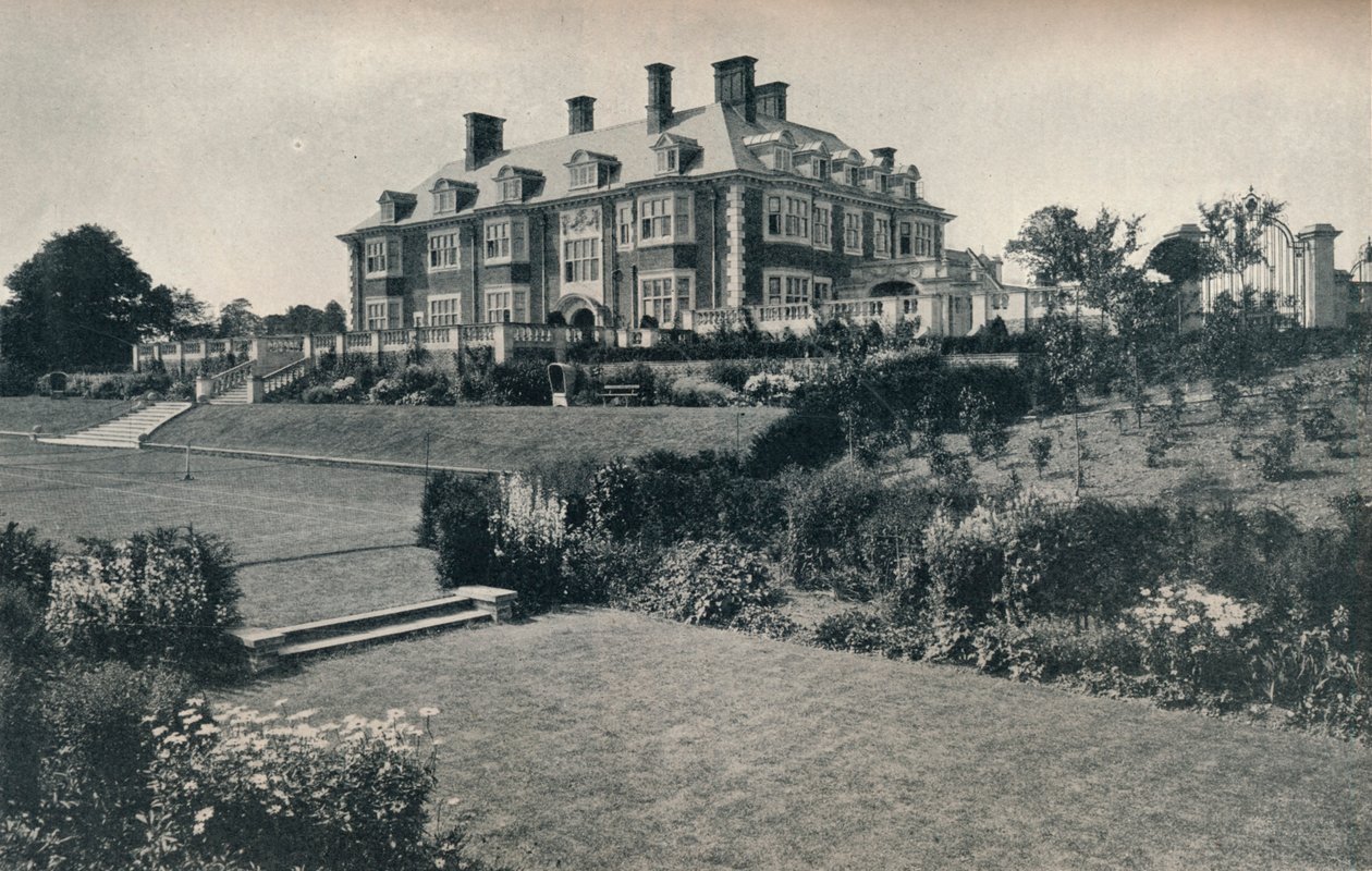 Dunchurch Lodge, vicino a Rugby, c1911 da Unbekannt