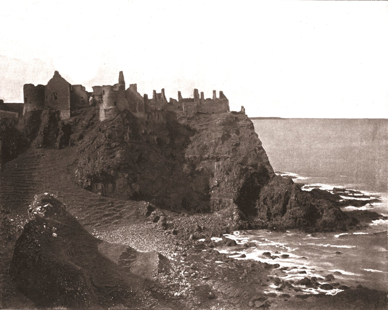 Castello di Dunluce, Contea di Antrim, Irlanda del Nord, 1894 da Unbekannt