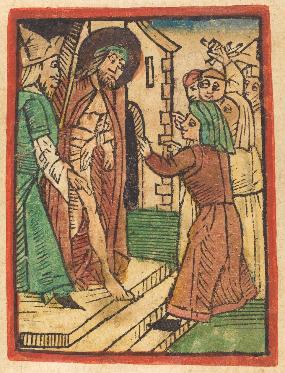 Ecce Homo, c. 1480-1490 da Unbekannt