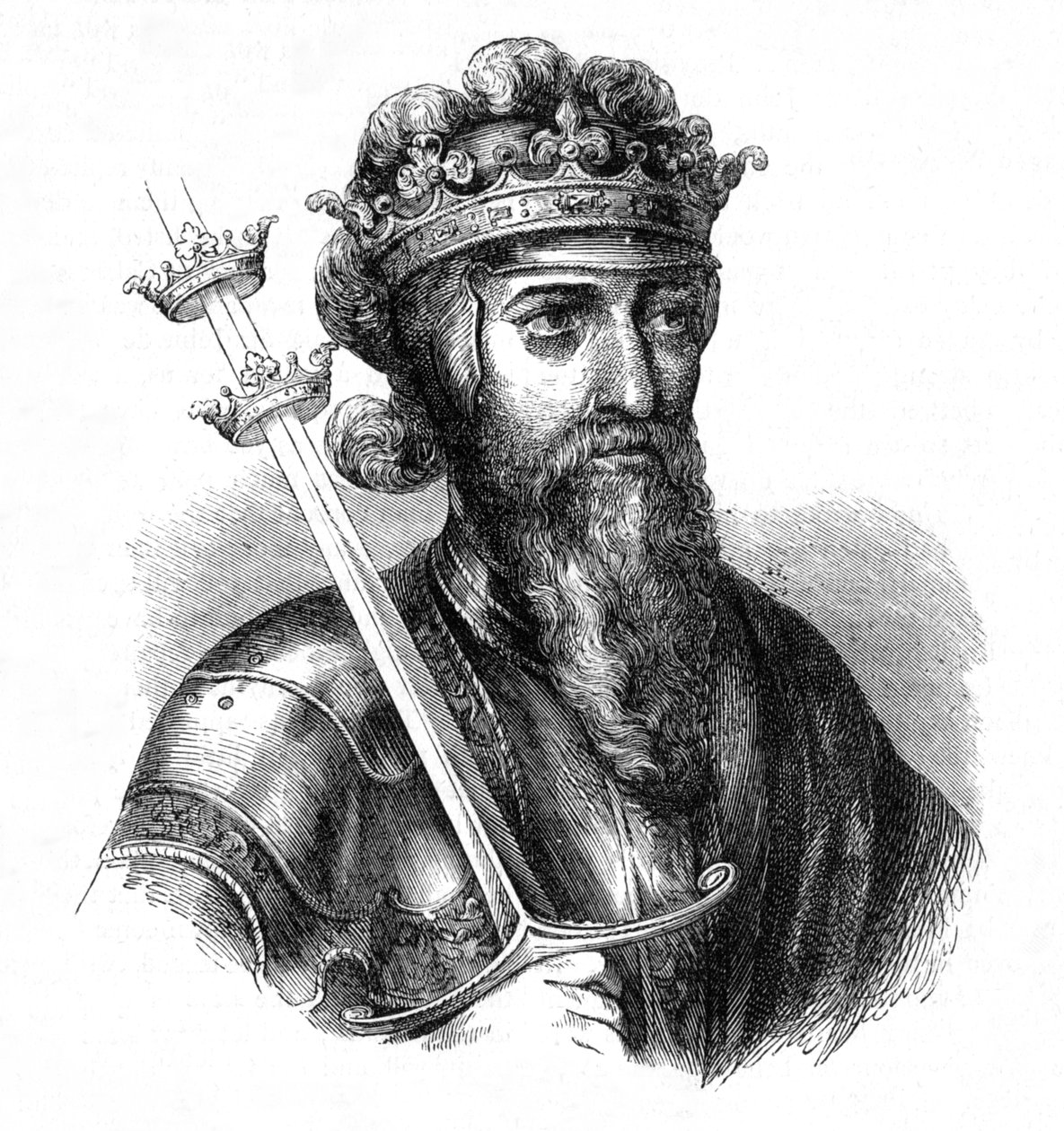 Edoardo III, c1880 da Unbekannt