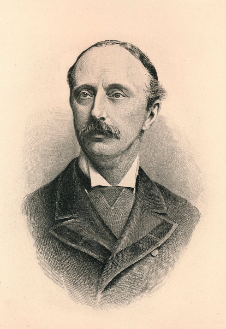 Edward Stanhope, 1840-1893, politico del Partito Conservatore britannico, 1896 da Unbekannt