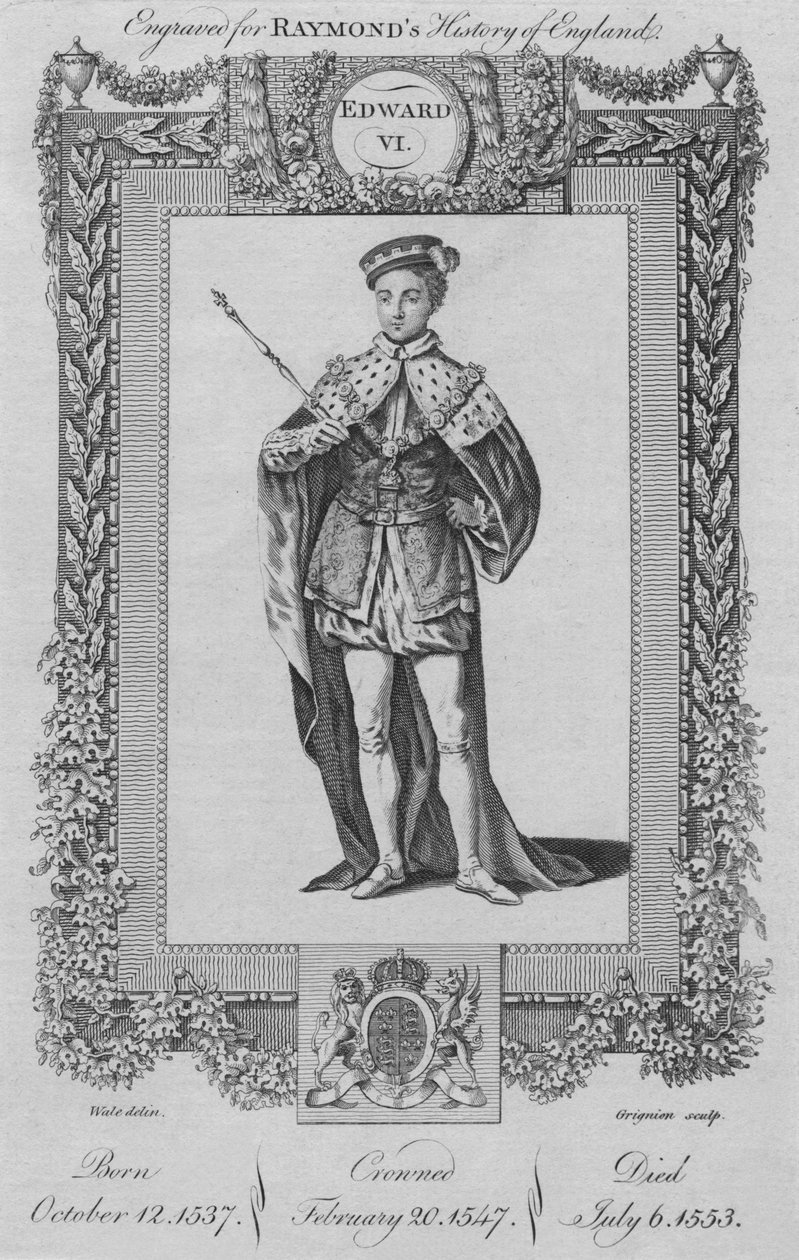 Edoardo VI, c1787 da Unbekannt