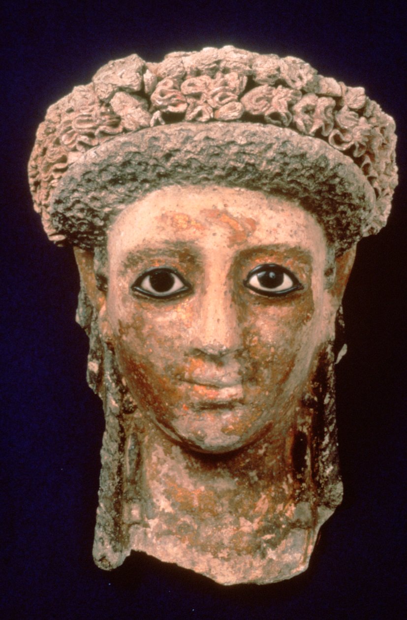 Testa egizia, 75-100 d.C. da Unbekannt