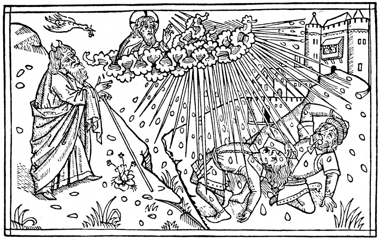 Le piaghe degli Egiziani, 1480-1964 da Unbekannt