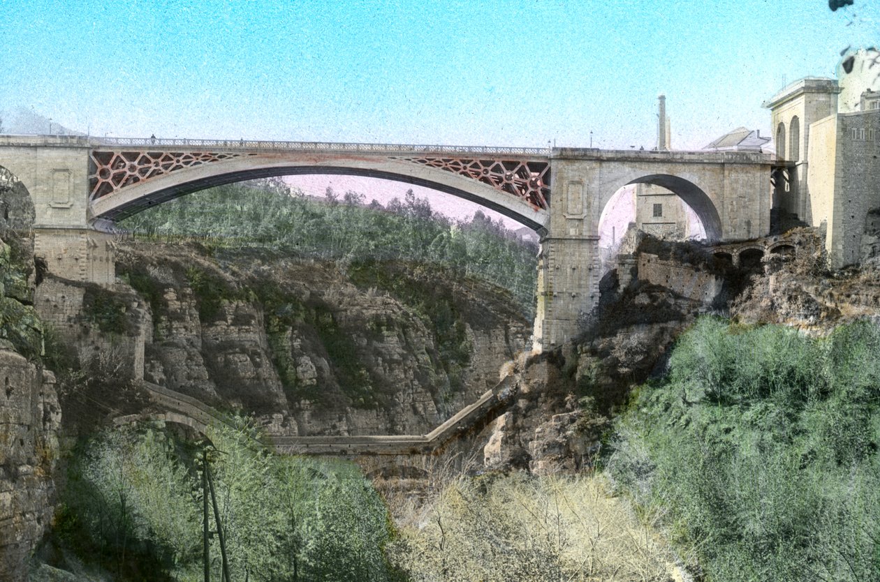 Ponte El-Kantara, Costantina, nord-est Algeria da Unbekannt