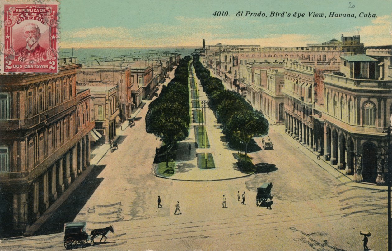 El Prado, vista a volo d
