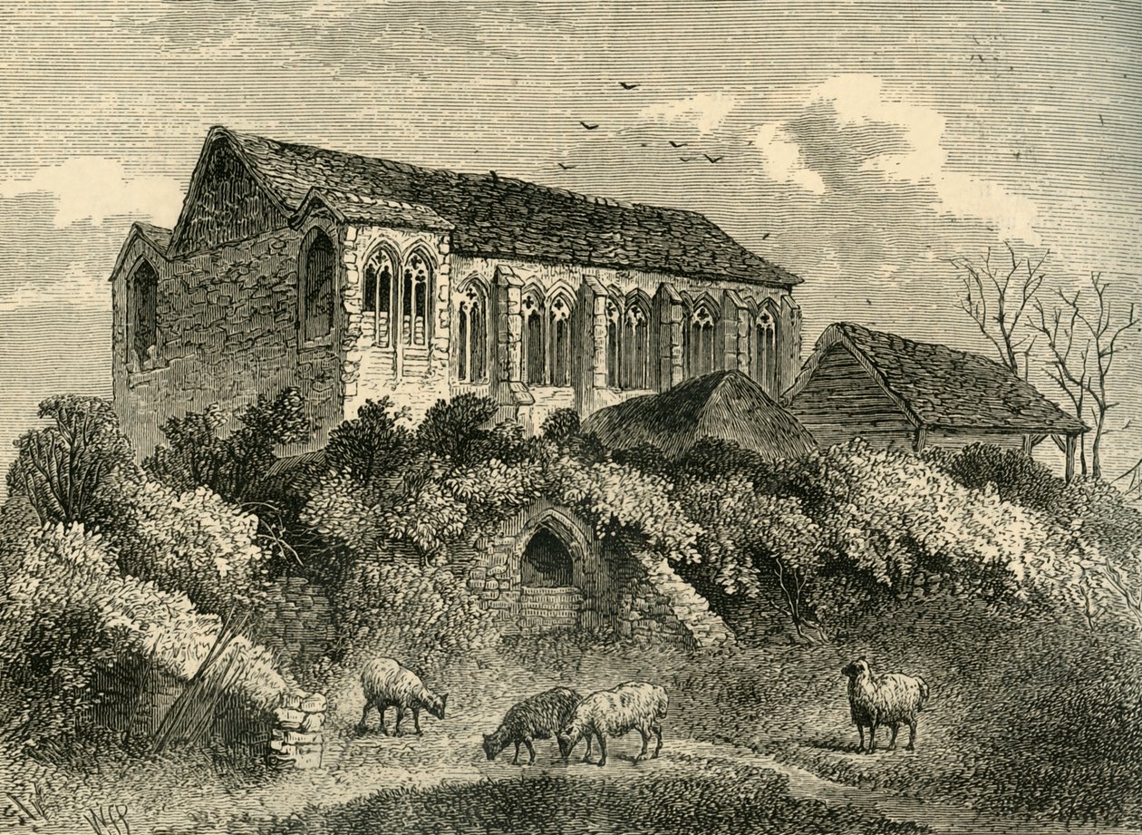 Palazzo di Eltham nel 1790, c. 1878 da Unbekannt