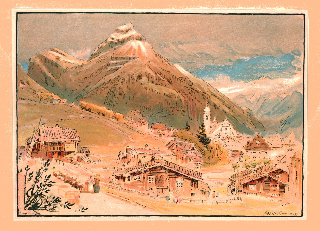 Engelberg, c. 1900 da Unbekannt