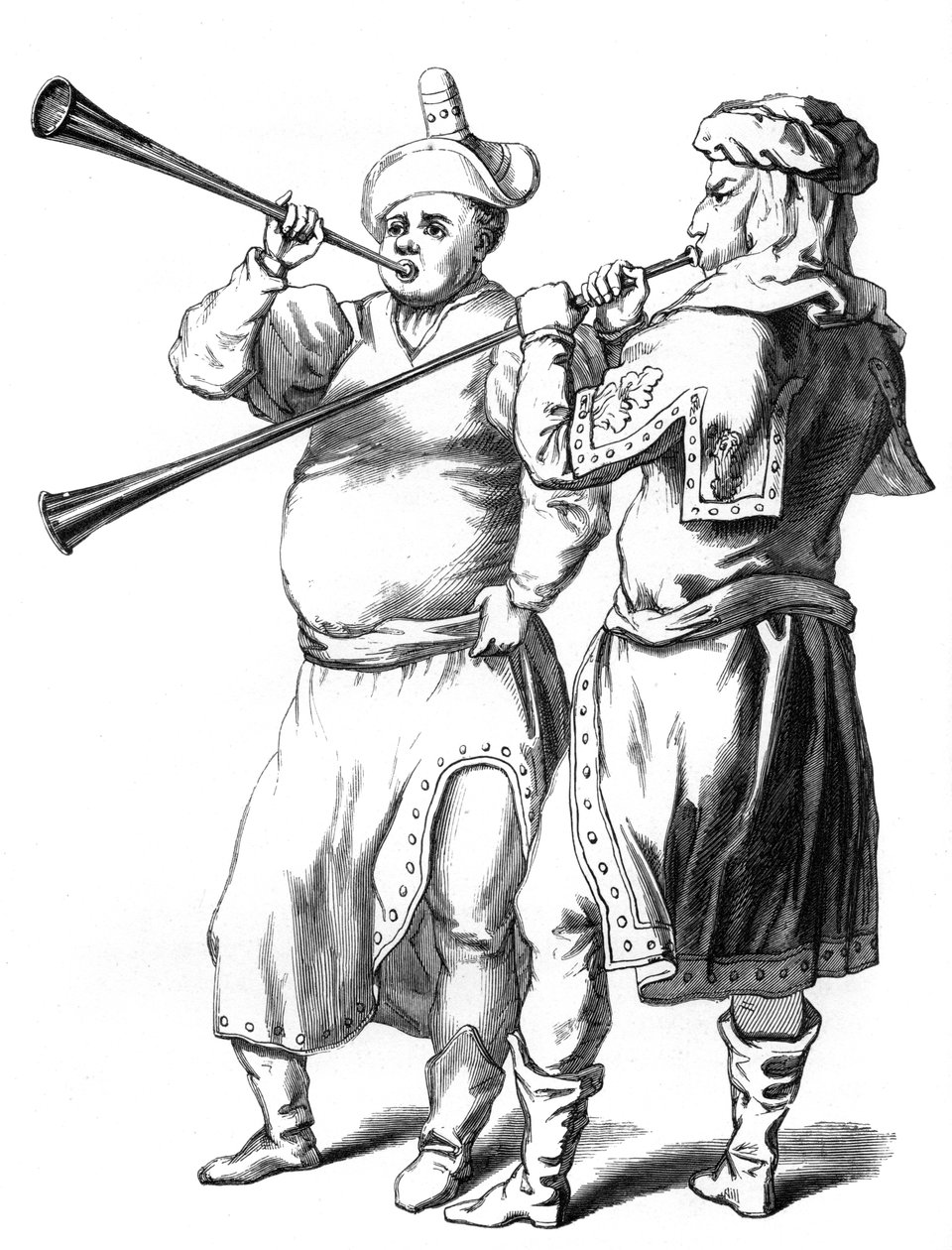 Trombettieri inglesi, 1375 1849 da Unbekannt