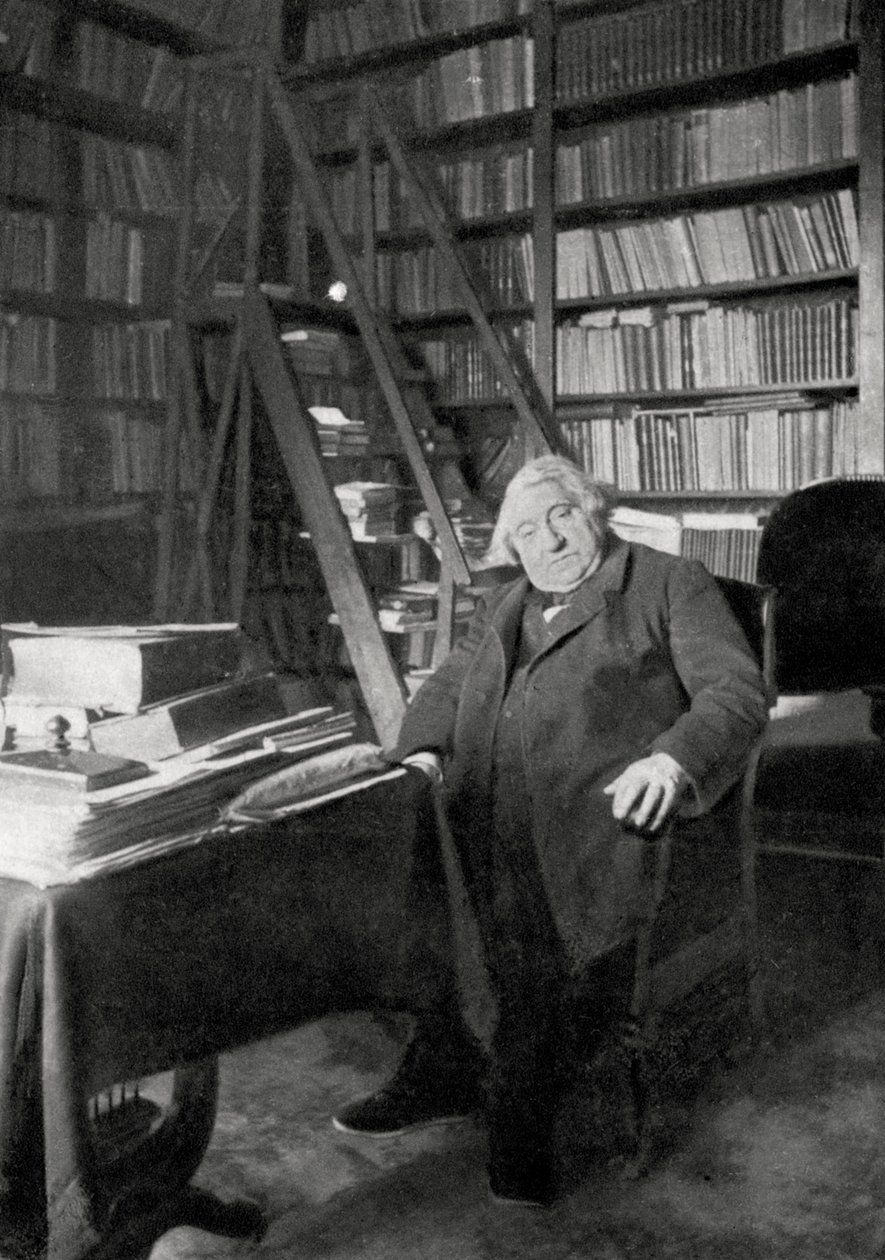 Ernest Renan, filosofo e scrittore francese, 1890 da Unbekannt