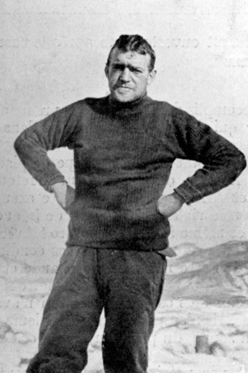 Ernest Shackleton, esploratore britannico, Antartide da Unbekannt