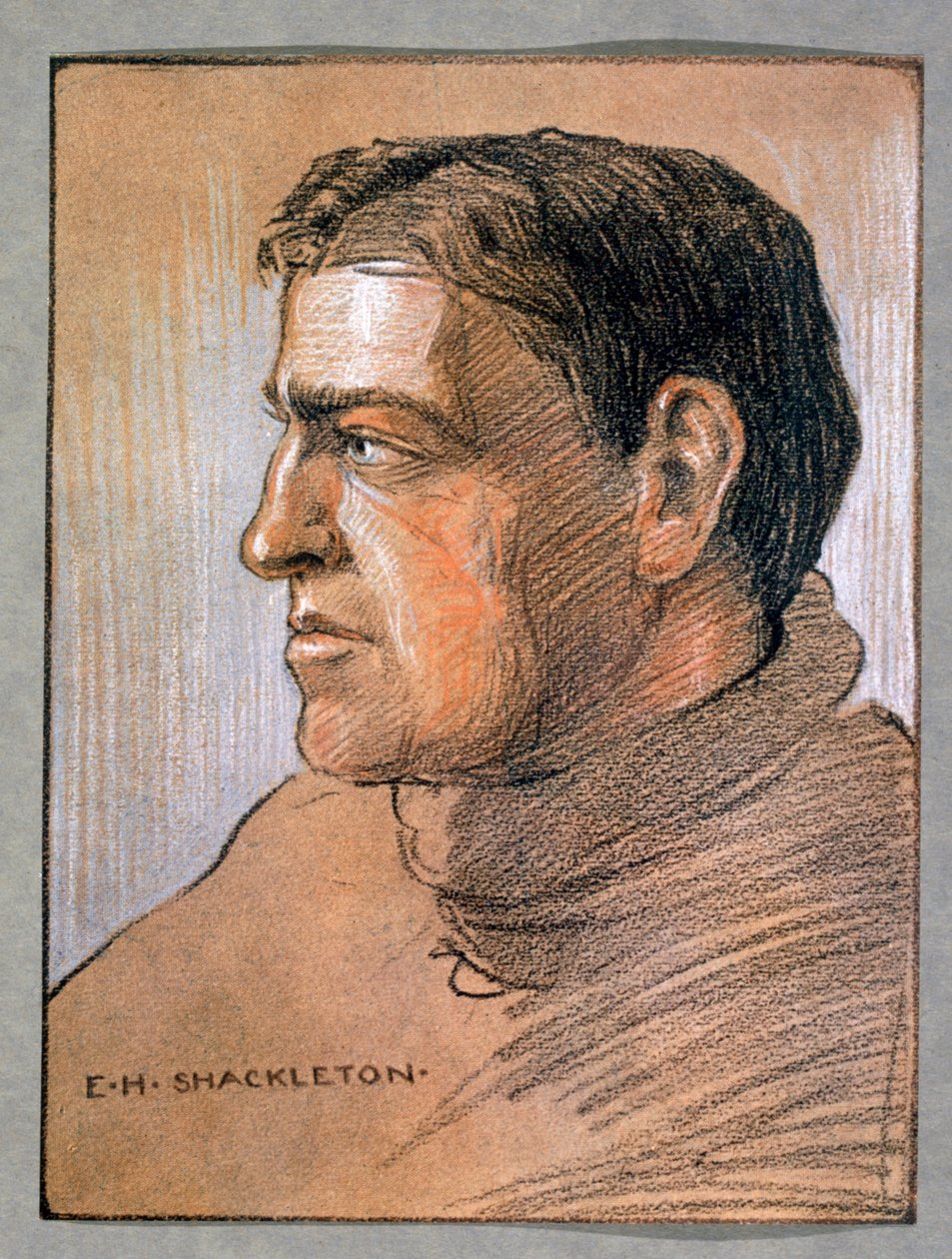 Ernest Shackleton, esploratore britannico, c1909 da Unbekannt