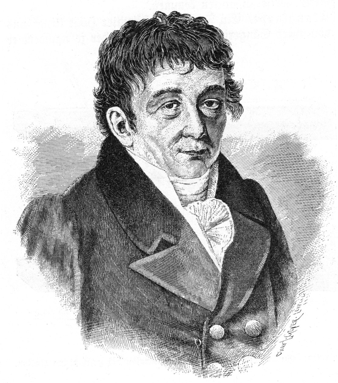 Ernst Florens Friedrich Chladni, fisico tedesco, c1895 da Unbekannt