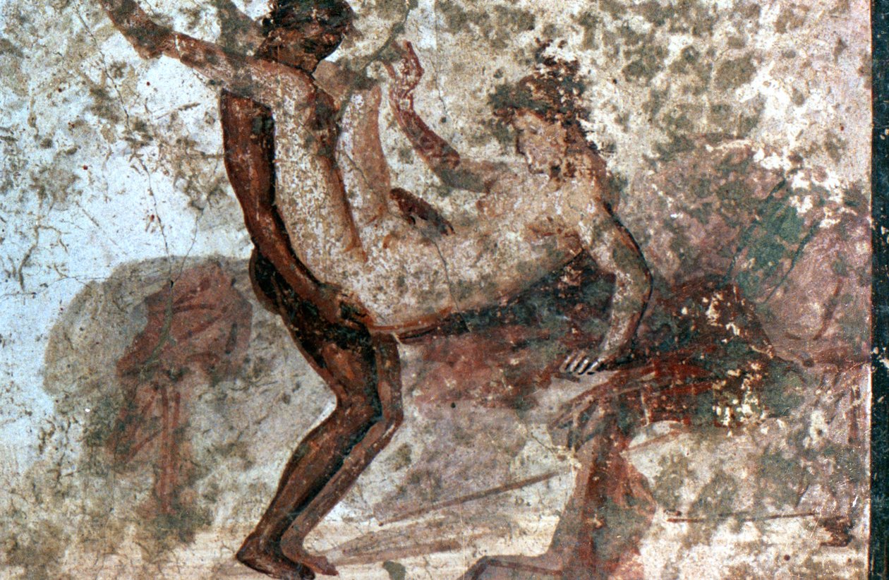 Affresco erotico, Pompei, Italia da Unbekannt