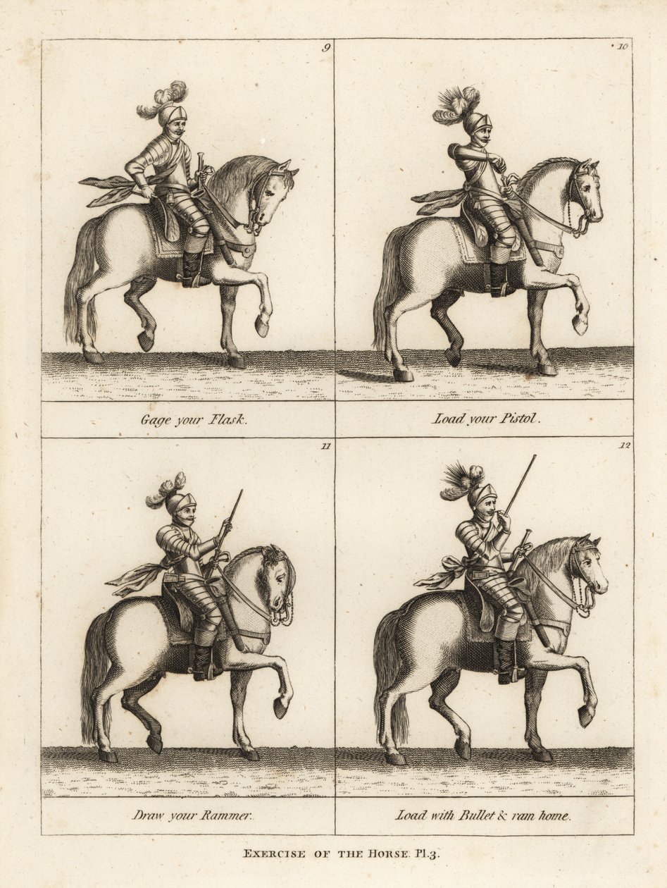 Esercizio del cavallo da Unbekannt