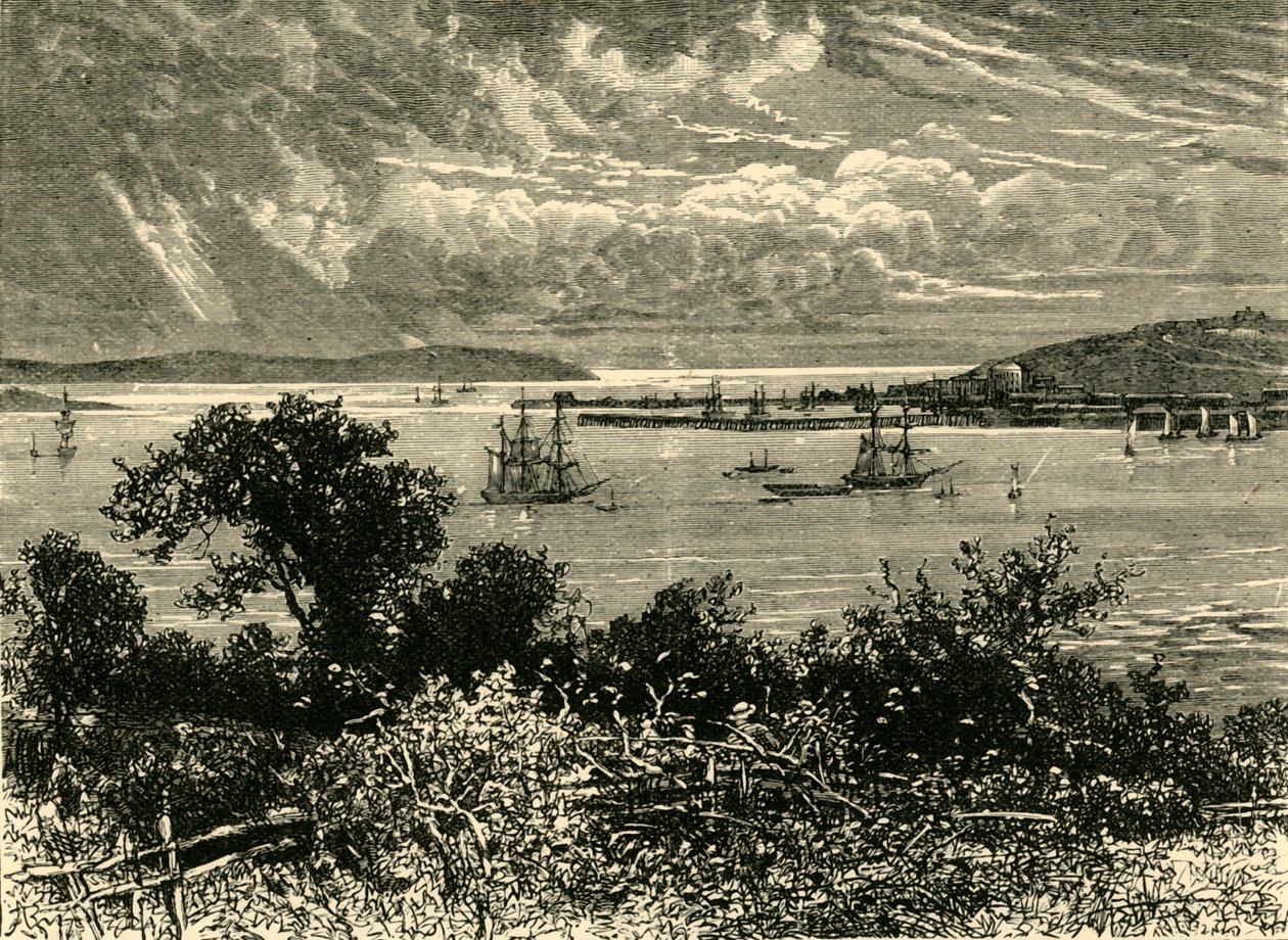 Porto di Falmouth, 1898 da Unbekannt