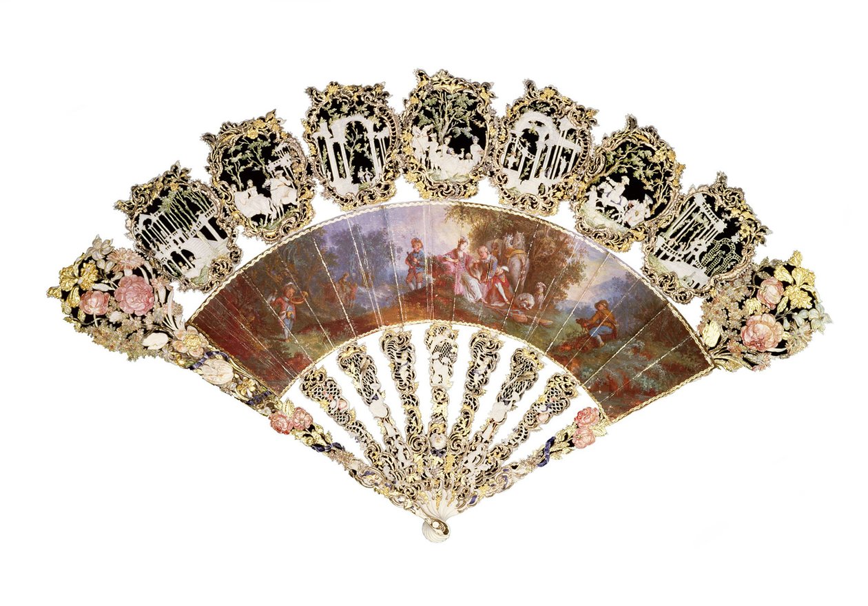 Ventaglio, 1730 da Unbekannt