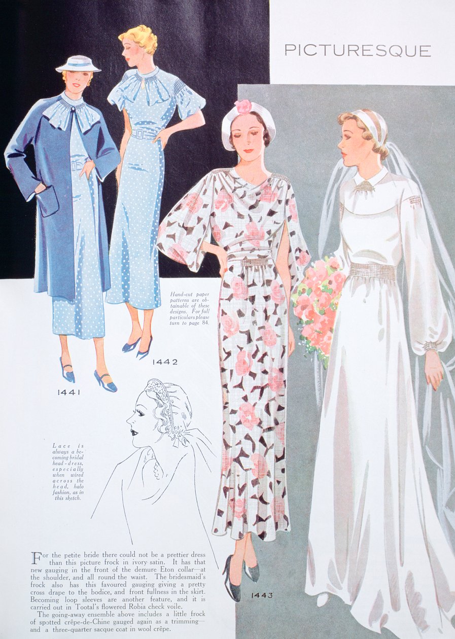 Illustrazione di moda, 1935 da Unbekannt