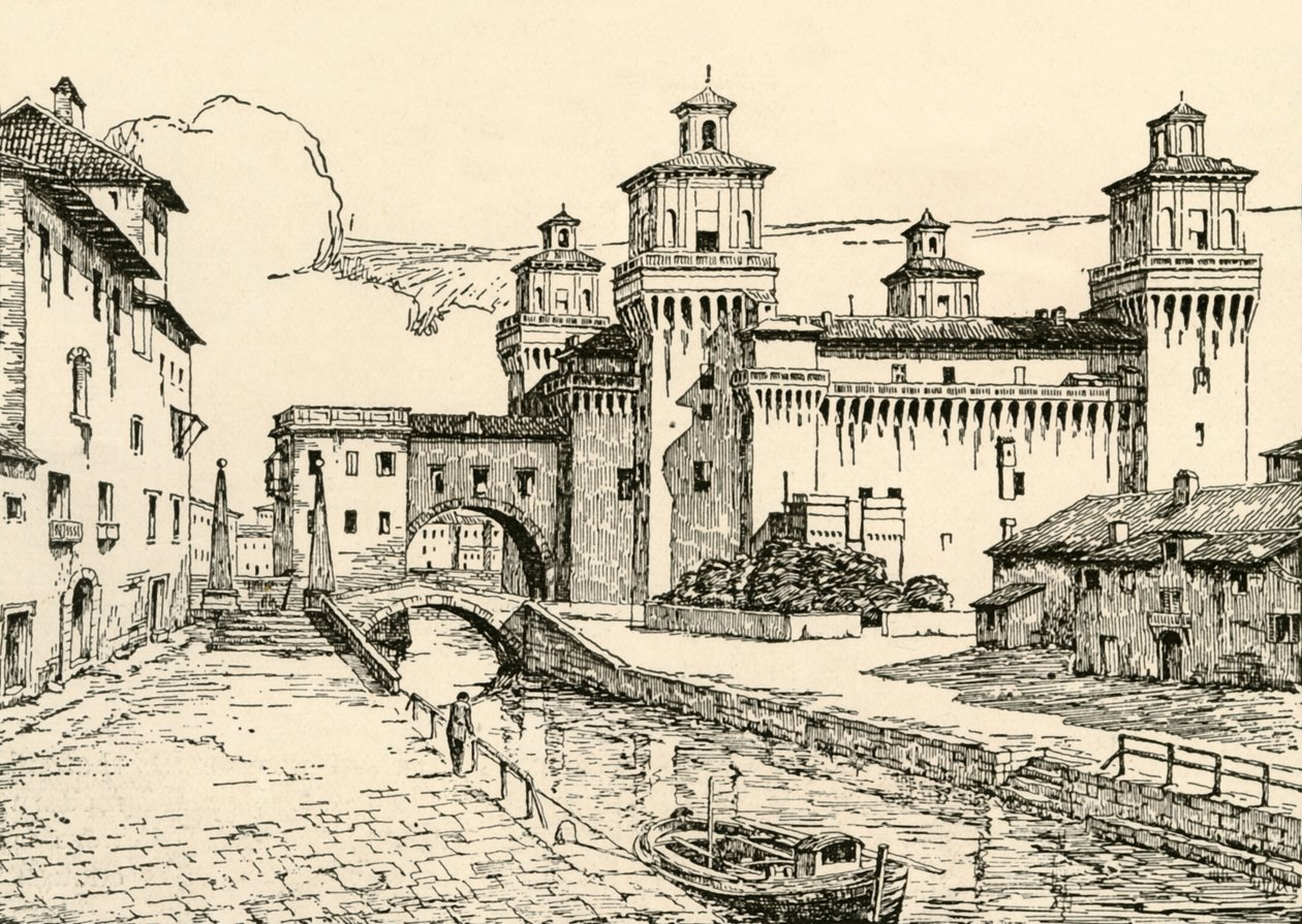 Ferrara: Il Palazzo Ducale da Unbekannt