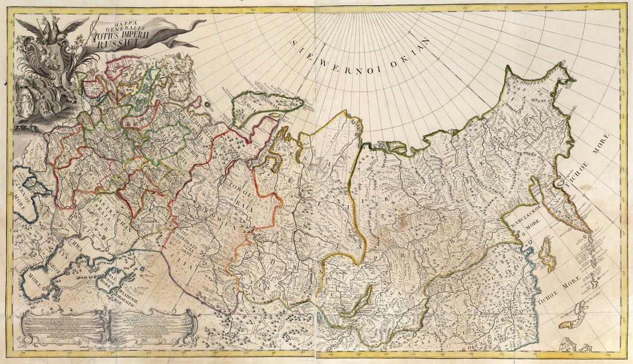 Prima mappa generale dell