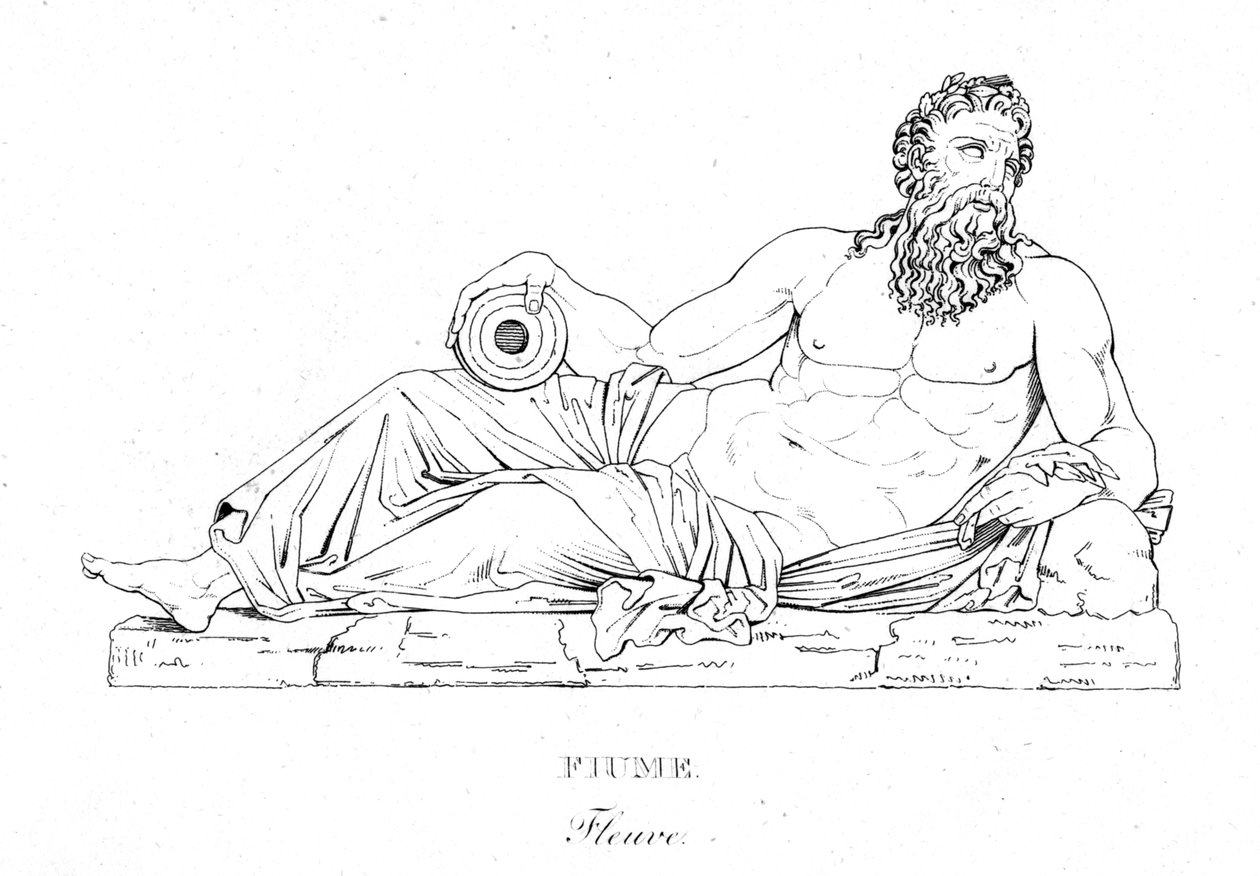 Flume Fleuve, c1850 da Unbekannt