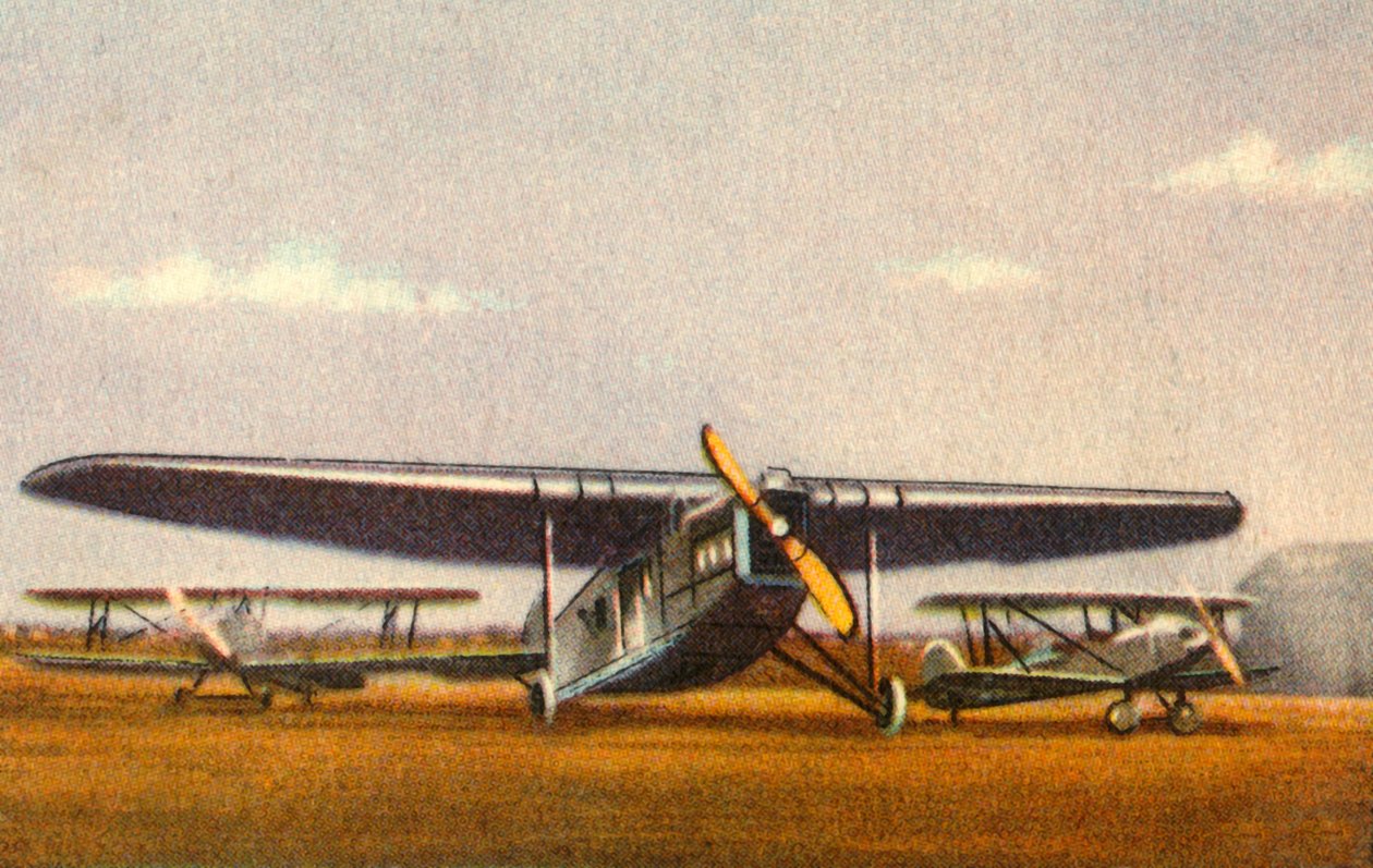 Aereo Focke-Wulf A 21 Photomöwe, anni 1920, 1932 da Unbekannt