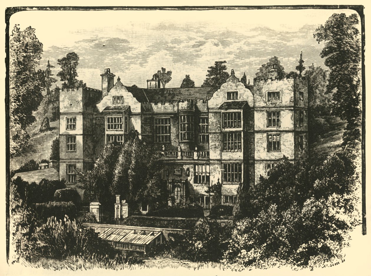 Fountains Hall, 1898 da Unbekannt