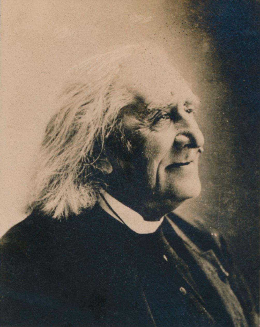 Franz Liszt, 1811-1886. Pianista e compositore ungherese, 1894-1907 da Unbekannt