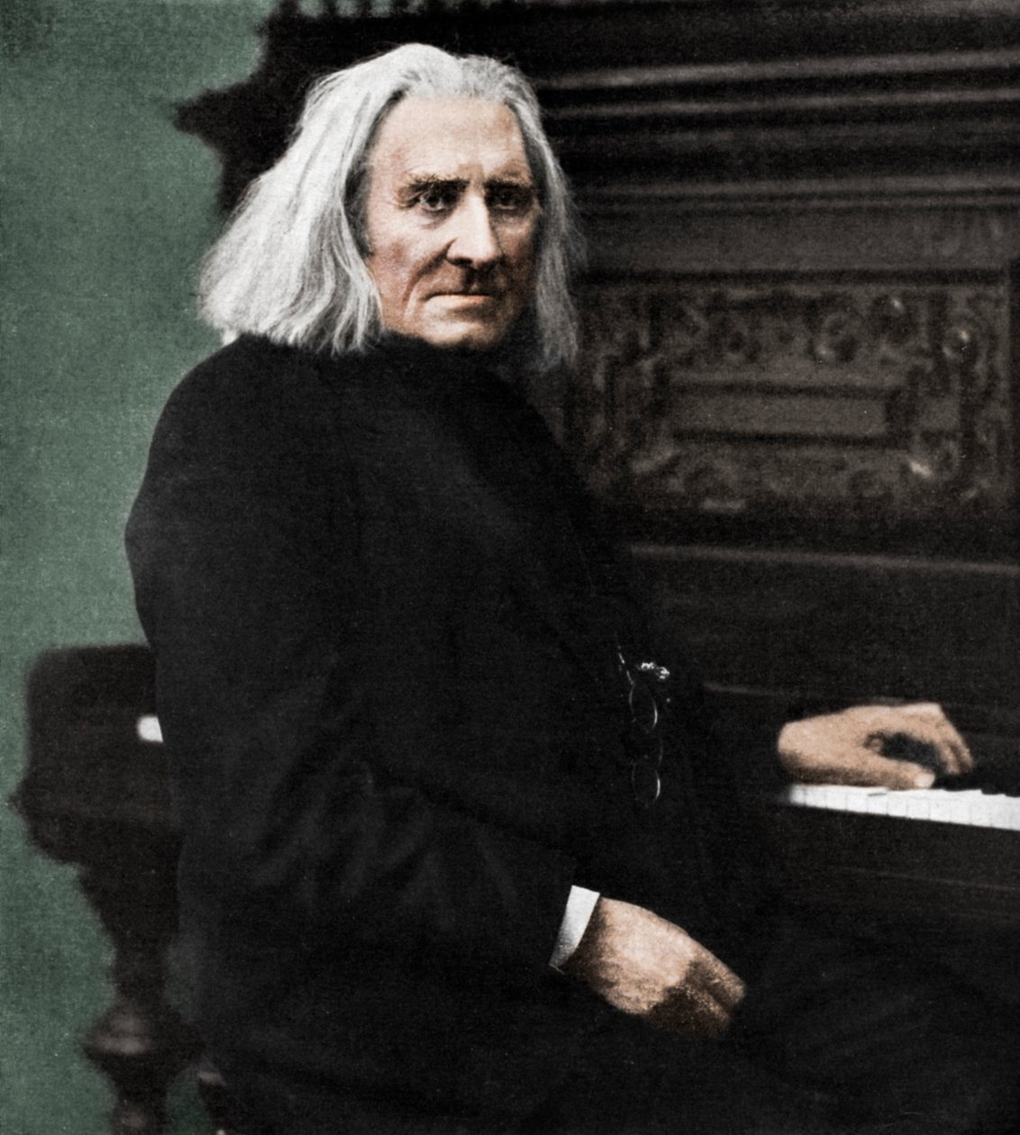 Franz Liszt, pianista e compositore ungherese da Unbekannt
