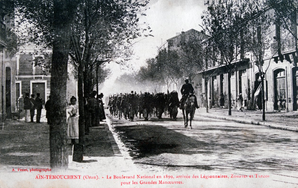 Legione straniera francese, Ain Temouchent, Algeria, 1899 da Unbekannt