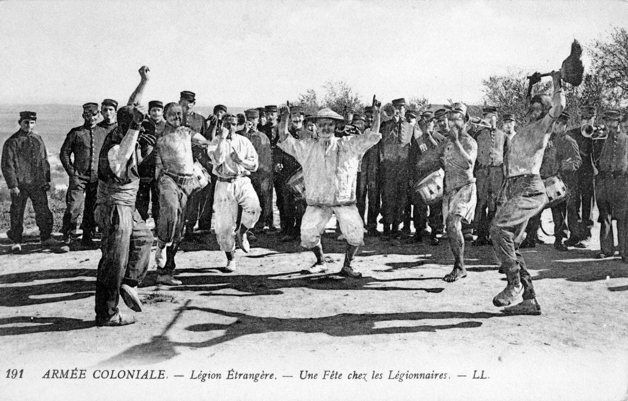 Legione straniera francese, c1910 da Unbekannt