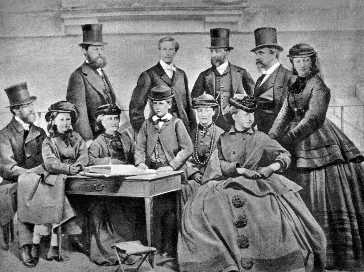 Famiglia Imperiale Francese da Unbekannt