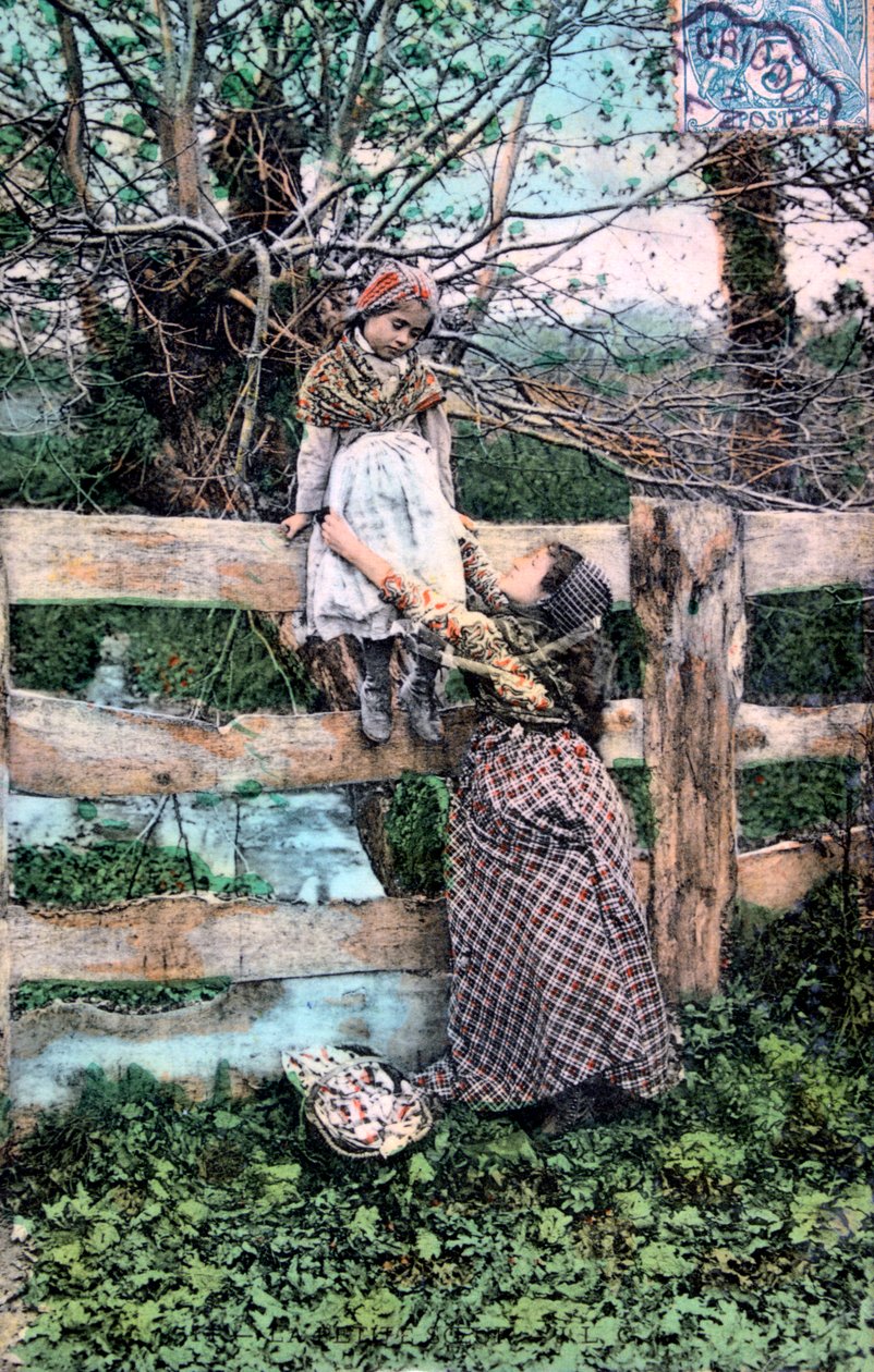Cartolina francese, c1900 da Unbekannt