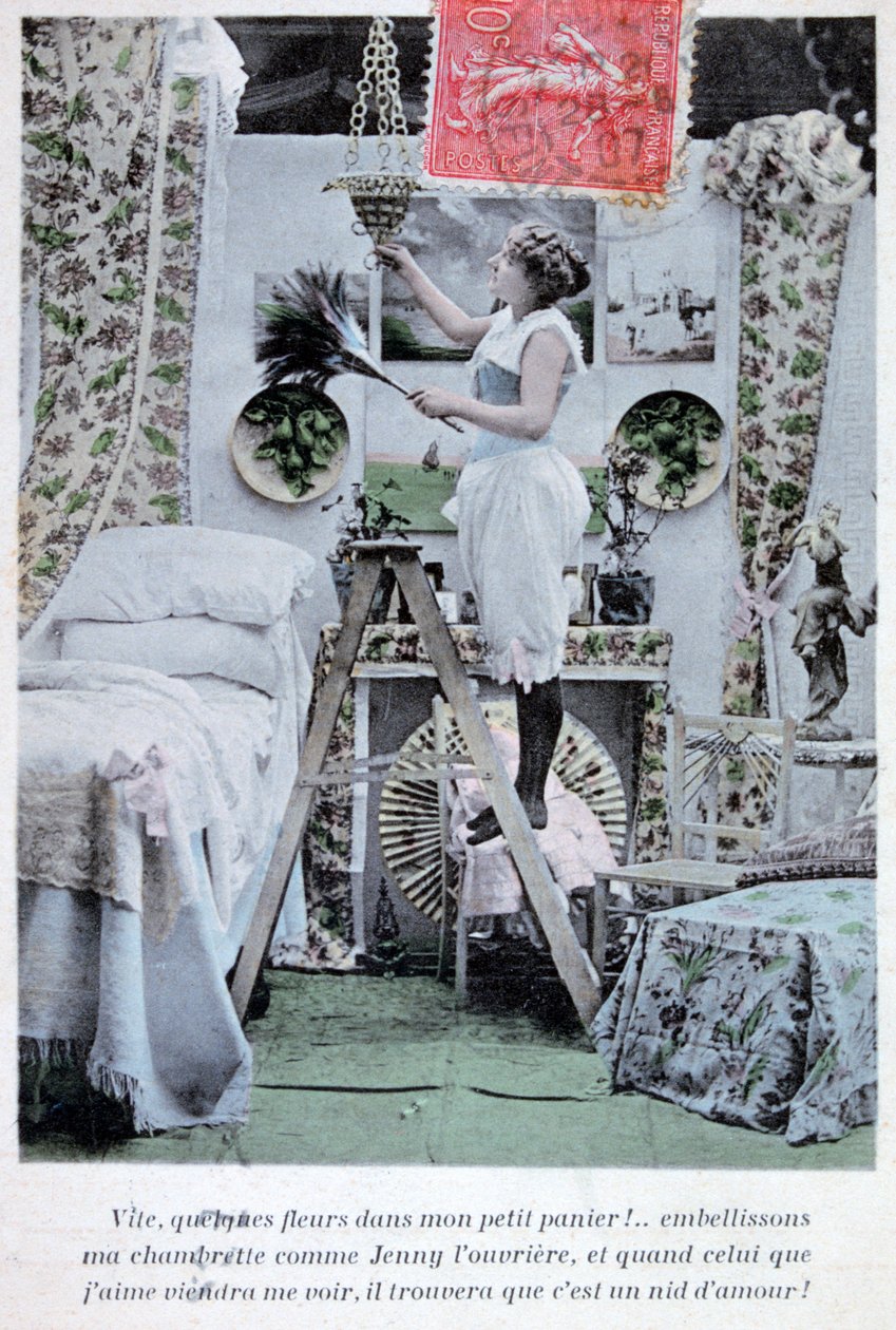Cartolina francese, c. 1900 da Unbekannt