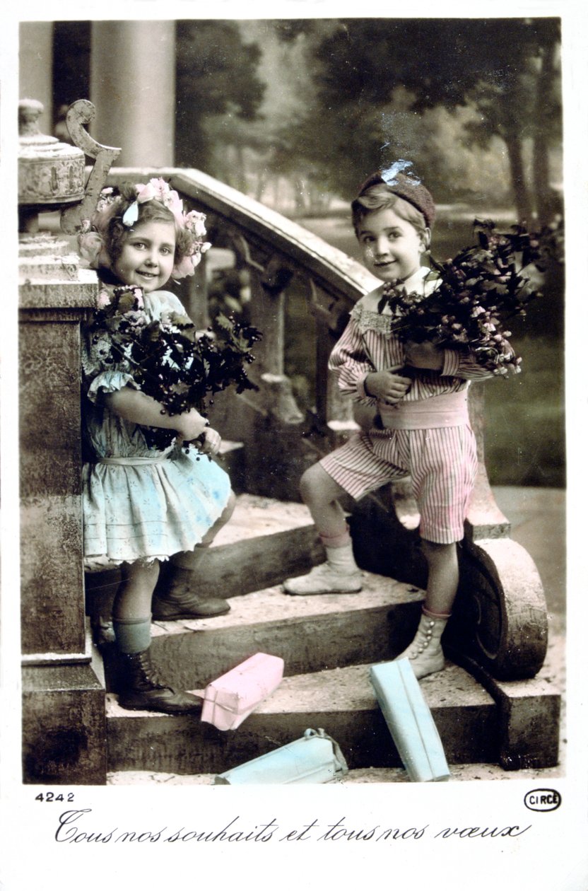 Cartolina francese, c1900 da Unbekannt