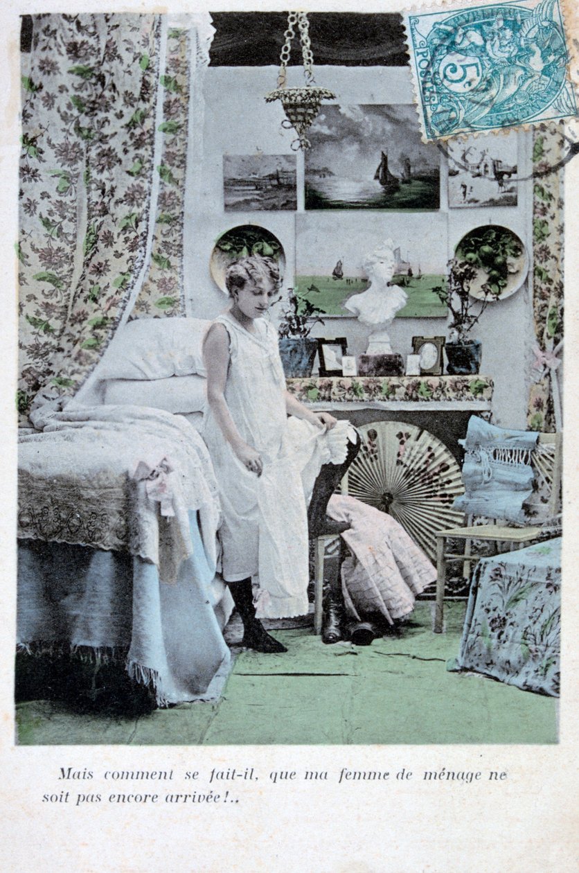 Cartolina francese, c1900 da Unbekannt