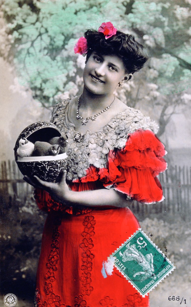 Cartolina francese, c1900 da Unbekannt