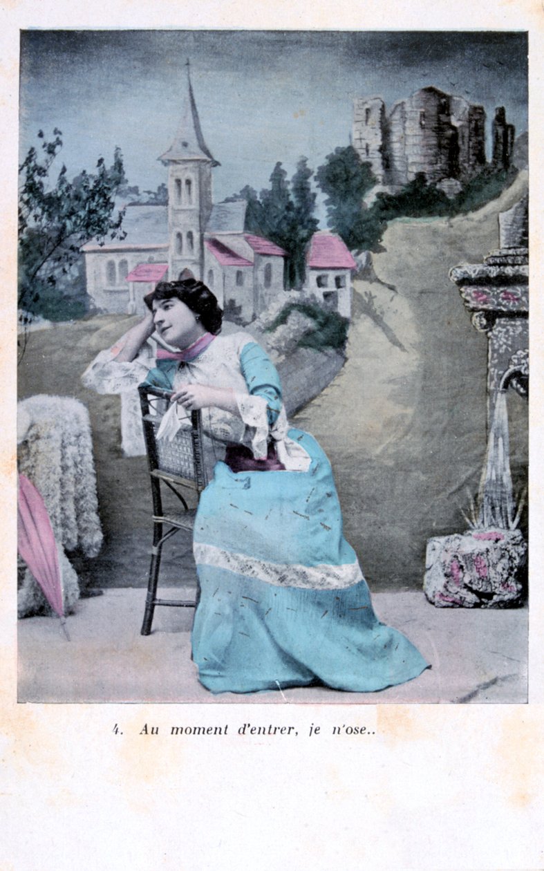Cartolina francese, c1900 da Unbekannt
