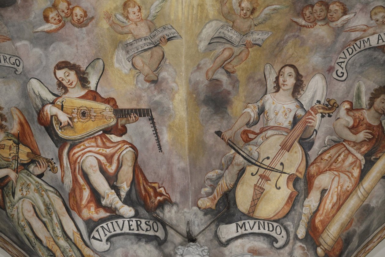 Affresco nella chiesa di Maglie, Apulia, Italia da Unbekannt