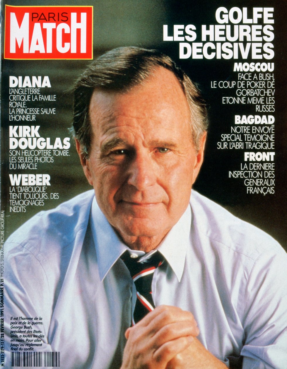 Copertina di Paris Match, febbraio 1991 da Unbekannt