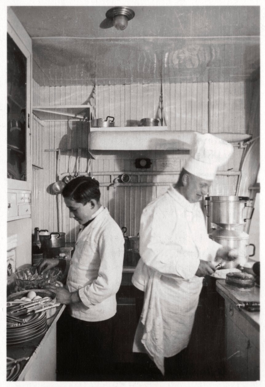 Cucina, Zeppelin LZ 127 Graf Zeppelin, 1933 da Unbekannt
