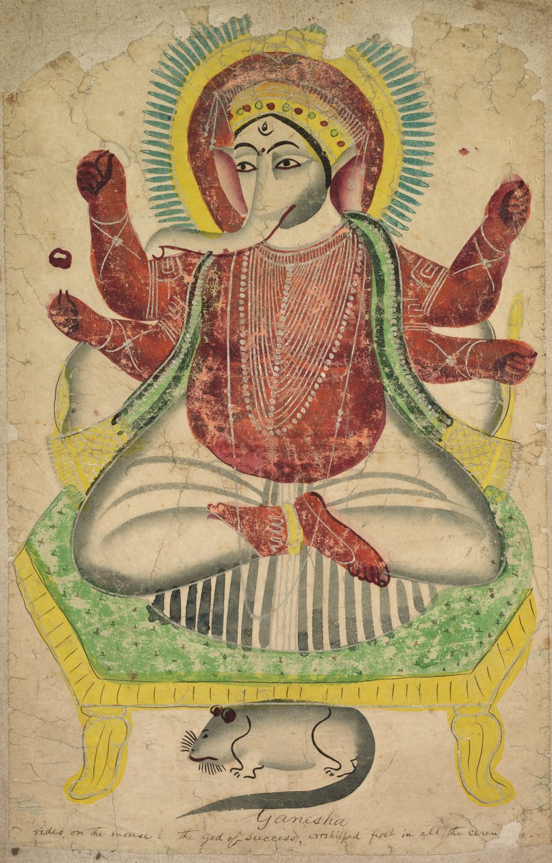 Ganesha, 1800s da Unbekannt