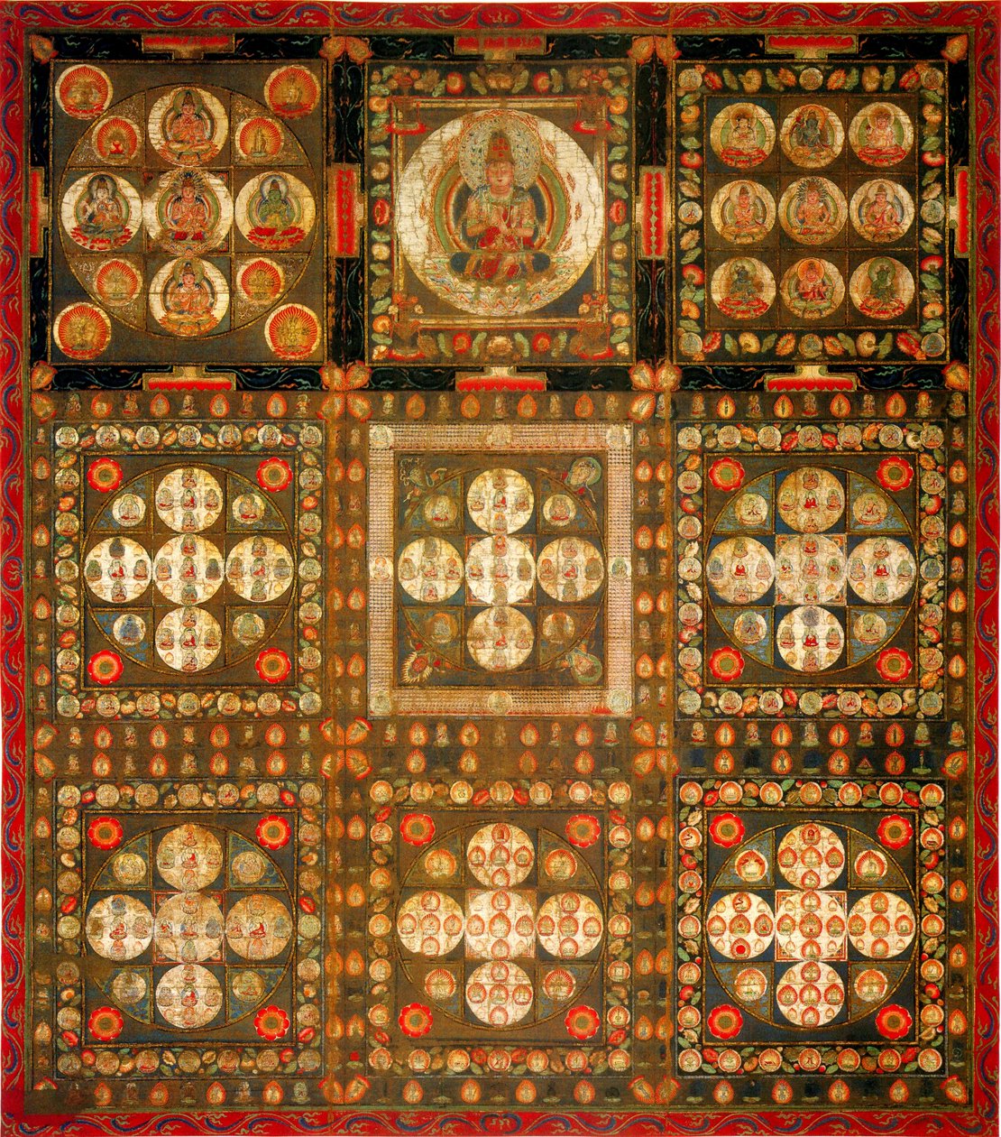 Mandala Garbhadhatu da Unbekannt